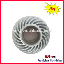 LED ceiling lamp housing casting body with powder coating